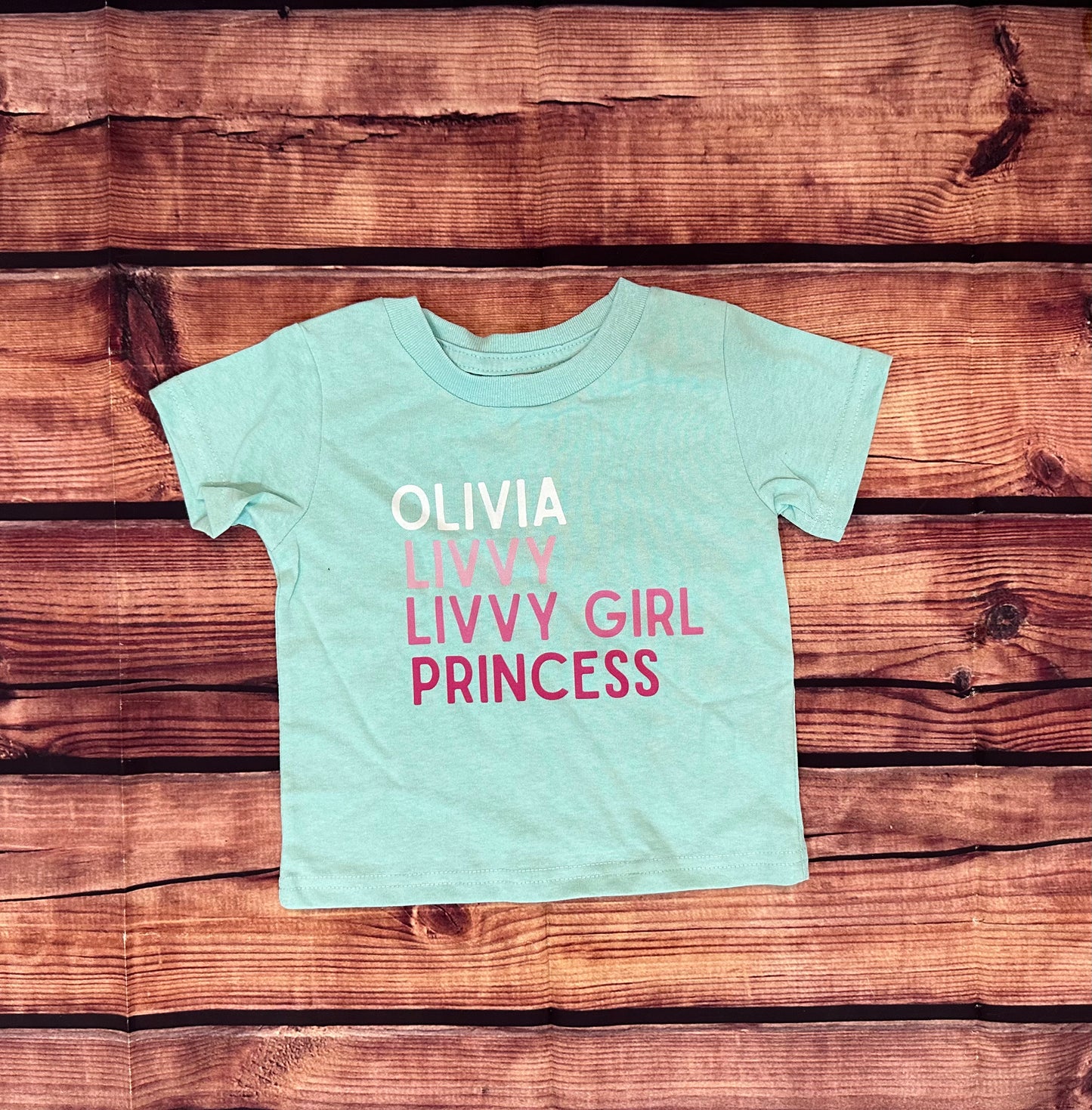 Custom Kid Name Tshirt